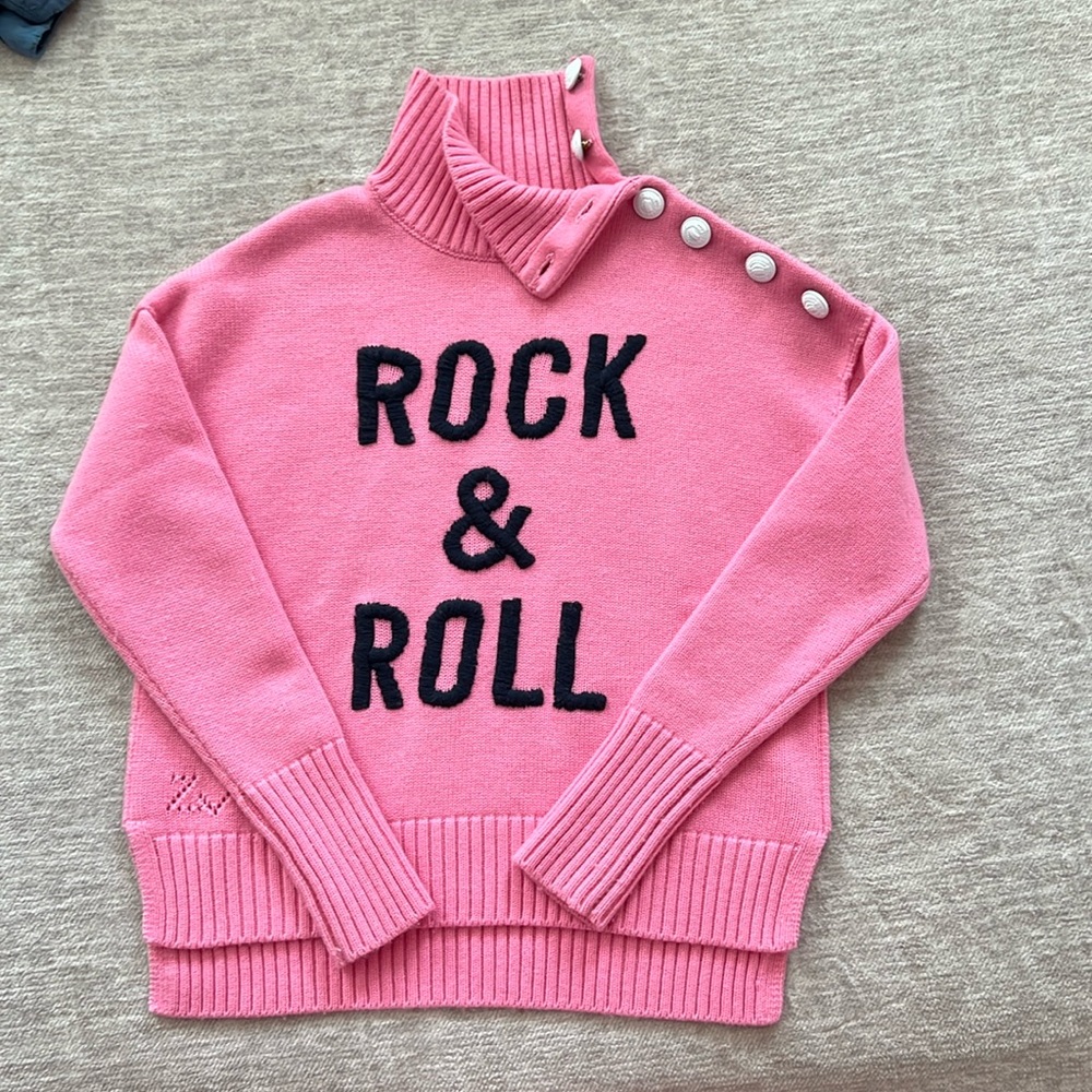 🩷🎸ZADIG & VOLTAIRE Beth Girl's Sweater 🎸🩷sz 14-s